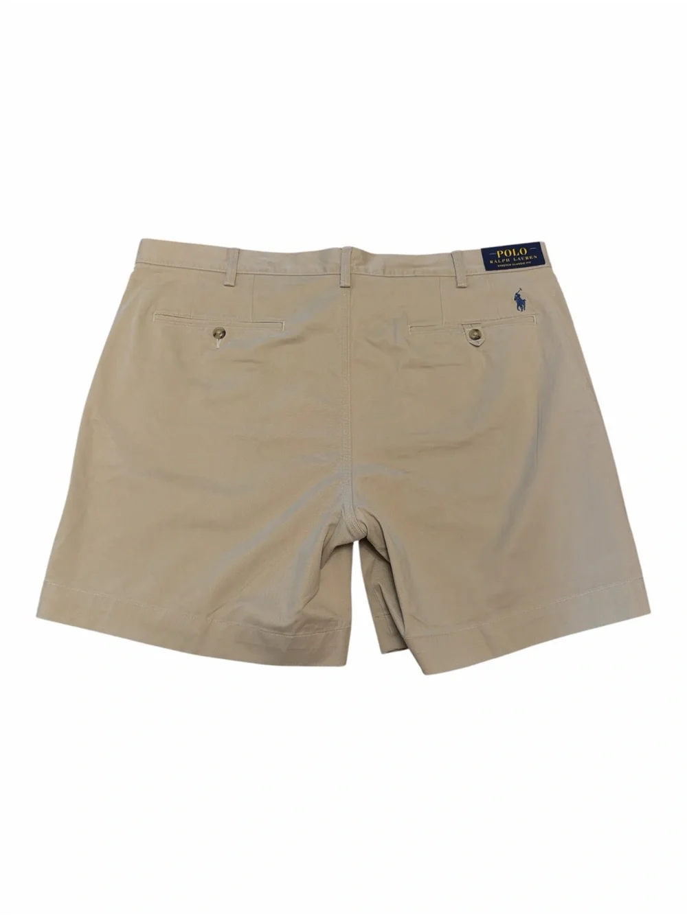 Polo Ralph Lauren Stretch Classic Fit Khaki Chino Shorts NWT Size 40